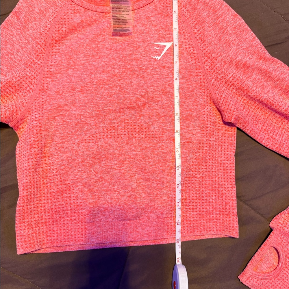 Gymshark Coral Long Sleeve Top - Picture 4 of 6
